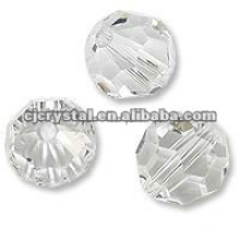 Clear crystal beads,round crystal beads